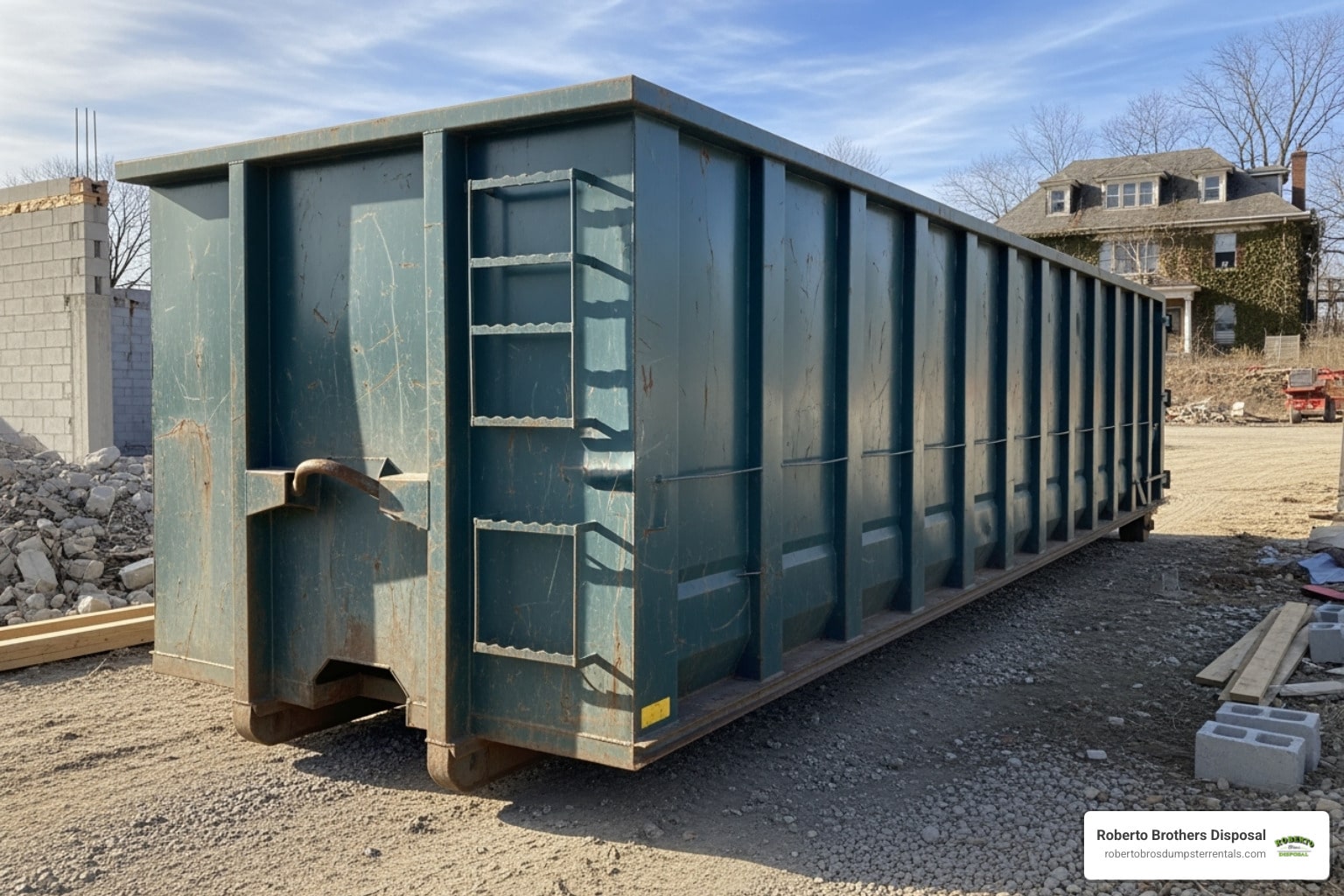 Go Big or Go Home with a 40 Yard Dumpster Rental